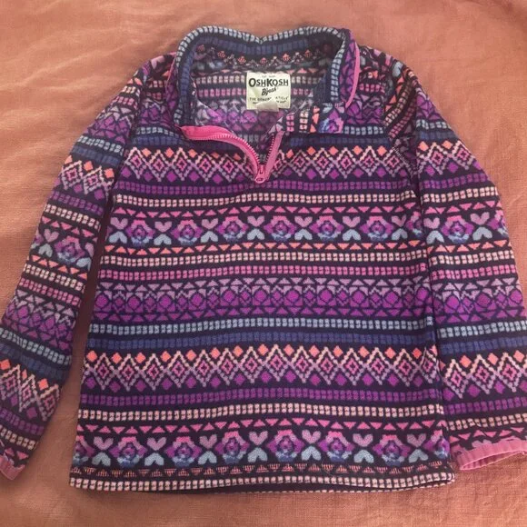 OshKosh Girls Fleece Pullover - Picture 1 of 6